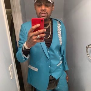 Custom made 3 pc tailored tuxedo